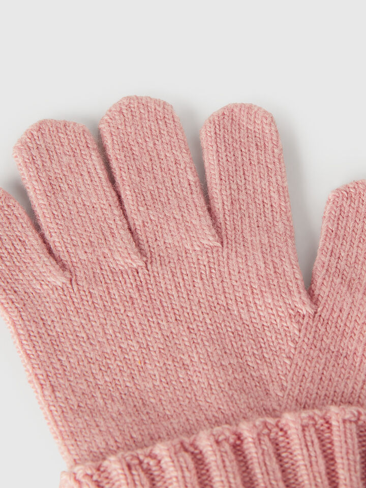 KNITTED GLOVES Junior Boy image number 2
